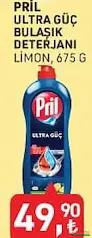 PRİL ULTRA GÜÇ BULAŞIK DETERJANI 675 G